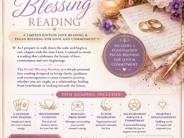 Selling: THE BRIDAL BLESSING AND READING 