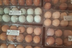 Selling with In-person Payment: Fresh eggs for sale
