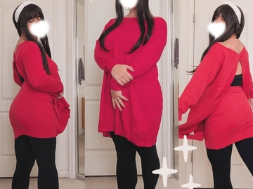 Selling with online payment: Yor Forger Red Cosplay