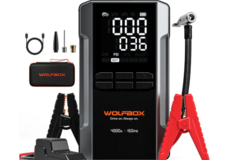 Bulk Lots: WOLFBOX - 4000A Jump Starter with 160PSI Air Compressor. 556 Unit
