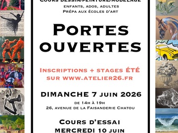 Offering: Portes ouvertes et inscription au cours de Dessin