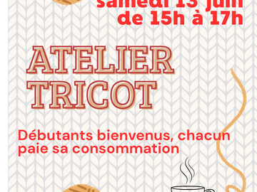 Offre: prochain tricothé samedi 13 juin à 15h