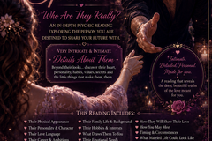 Selling: YOUR FUTURE SPOUSE- INTIMATE AND IN DEPTH READING 3 AVAILABLE
