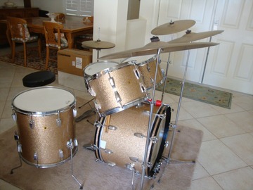 Selling with online payment: TIME CAPSULE: COMPLETE 1968 Ludwig Hollywood Set