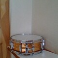 Selling with online payment: LUDWIG 5X14 BRONZE HAMMERED SNARE DRUM