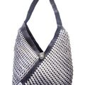 Sale retail: FLORA  Gris clair bordé Gris foncé