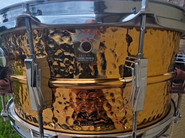 Selling with online payment: 90's Ludwig Bronze Hammered 6.5x14 
