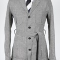 Selling with online payment: [EU][NO US TAX] NWT Suitsupply grey houndstooth safari jacket, 36