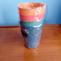 Vente: Lot de 4 gobelets en plastique neufs