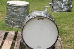 Selling with online payment: SOLD  1 owner 1966 Ludwig 13,16,22 in Sky blue pearl