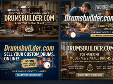 Announcement:   To Every Drum Maker & Restorer.. Build Your Global Brand Today