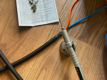 Gebruikte apparatuur: Miniflam Microtorch Brander inclusief Gas & Zuurstof