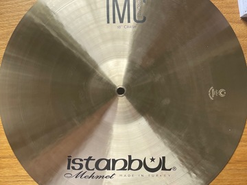Selling with online payment: Istanbul Mehmet Bronze IMC 18” Crash Cymbal