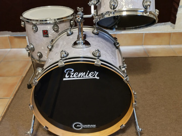 VIP Member: Premier Genista 3-Piece Restored Drum Set - 20/15/12