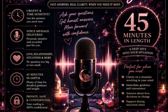 Selling: URGENT AUDIO READING- 45 MINUTES