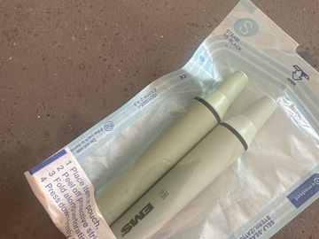 Gebruikte apparatuur: Twee ems handstukken