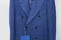 Selling with online payment: [EU][NO US TAX] NWT Suitsupply mid blue Jort db Zegna jacket, 38R