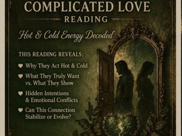 Selling: Hot and cold energy Decoded - intuitive Love reading up