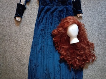 Selling with online payment: Merida Brave Costume+Wig [M]