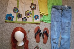 Selling with online payment: Layla Sky High Costume+Wig+Shoes [M]