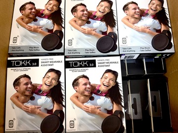 Bulk Lots: (88)TOKK 3.0 Clip-on Smart Wireless Wearable Voice Assistant