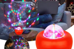 Bulk Lots: (100)USB LED Disco Ball Stage Light