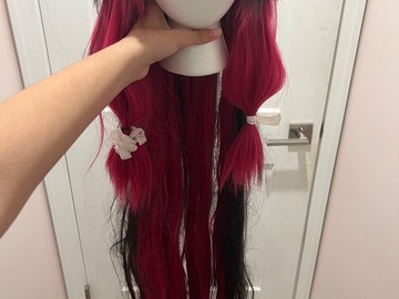Selling with online payment: Columbina Wig + Handmade Headpiece