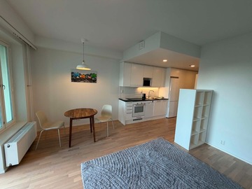 Renting out: Modern furnished studio next to Iso Omena - 15 mins to Aalto