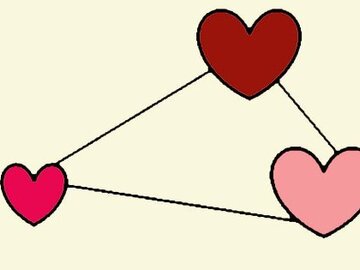 Selling: Love triangle- who holds their heart ❤️ 