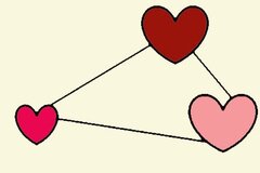 Selling: Love triangle- who holds their heart ❤️ 