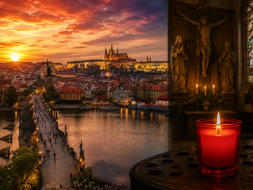 Selling: Video Reading from Prague + Free Intention Candle!