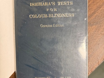 Selling with online payment: Ishihara color book