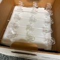 Selling with online payment: 3-place clear acrylic eyeglasses frame holders, box of 23