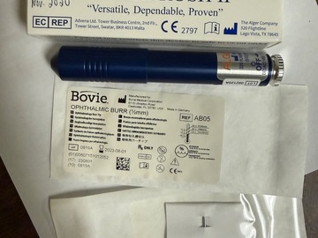 Selling with online payment: Alger brush, 2 burrs, and Foreign body removal magnet and loop