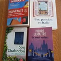 Vente: Lot de 4 romans récents 