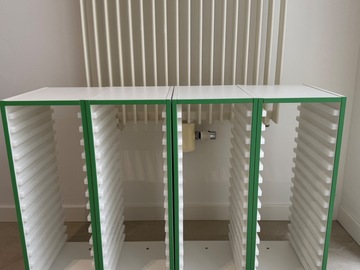 Gebruikte apparatuur: Traykasten 
