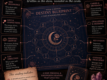Selling: DESTINY BLUE PRINT- AN IN DEPTH LOOK AT THE NEXT 12 MONTHS