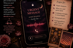 Selling: URGENT AUDIO READING