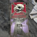 Selling with online payment: 1980s Tony Hawk "chicken skull" deck (purple)