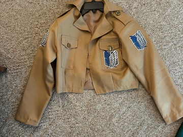 Selling with online payment: AoT old uniform pieces 
