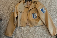 Selling with online payment: AoT old uniform pieces 