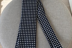 Selling with online payment: [EU][NO US TAX] NWOT Drake's navy polka dot silk tie