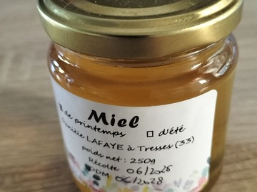 Les miels : Miel d'acacia de Gironde 