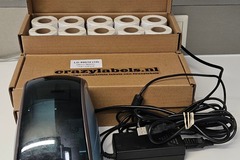 Gebruikte apparatuur: Dymo 400 labelprinter 93494