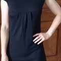Vente: PETITE ROBE NOIRE AVEC COL 
