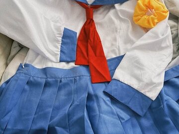 Selling with online payment:  POP TEAM EPIC Popuko Cosplay (Mid-Size Friendly)