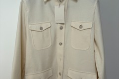 Selling with online payment: [EU][NO US TAX] NWT Suitsupply cream overshirt, size 36R
