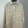 Selling with online payment: [EU][NO US TAX] NWT Suitsupply cream overshirt, size 36R