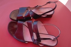 Vente: Sandales tout cuir noir - P. 41