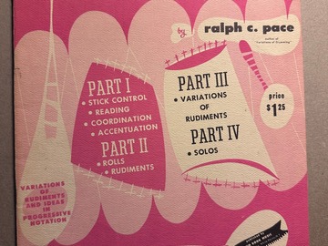 Selling with online payment: Supplementary Drum Study for the Beginner by Ralph C. Pace, 1951 